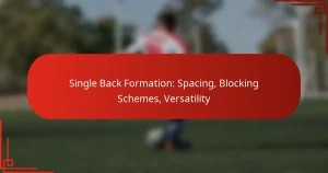 Single Back Formation: Spacing, Blocking Schemes, Versatility