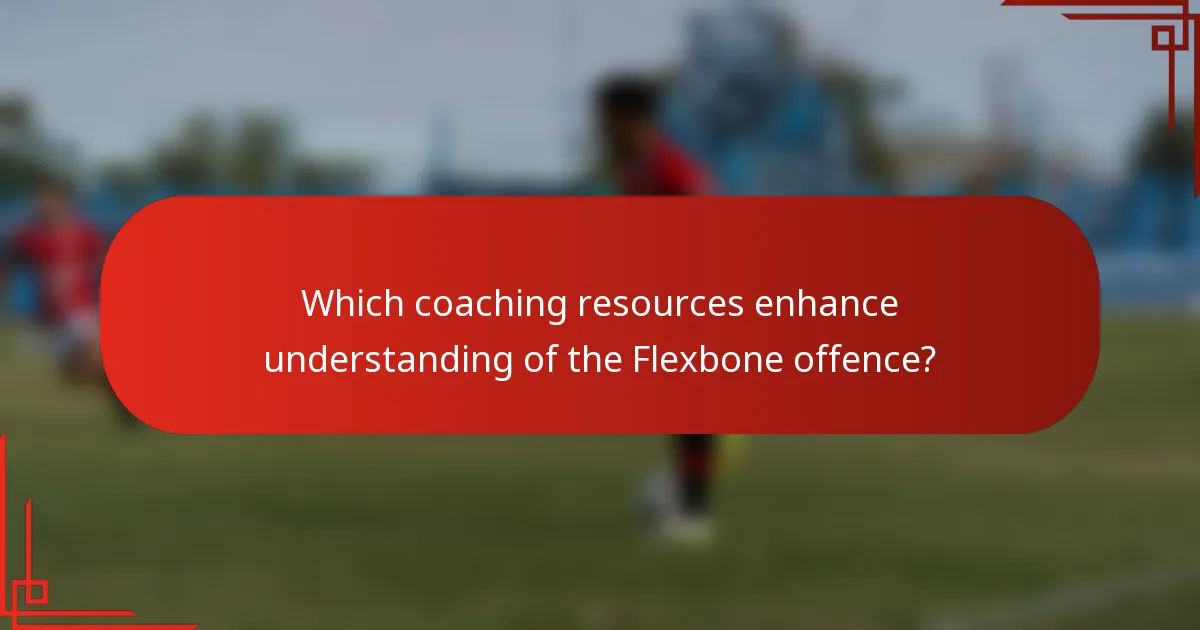 Which coaching resources enhance understanding of the Flexbone offence?